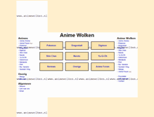 Tablet Screenshot of animewolken.nl